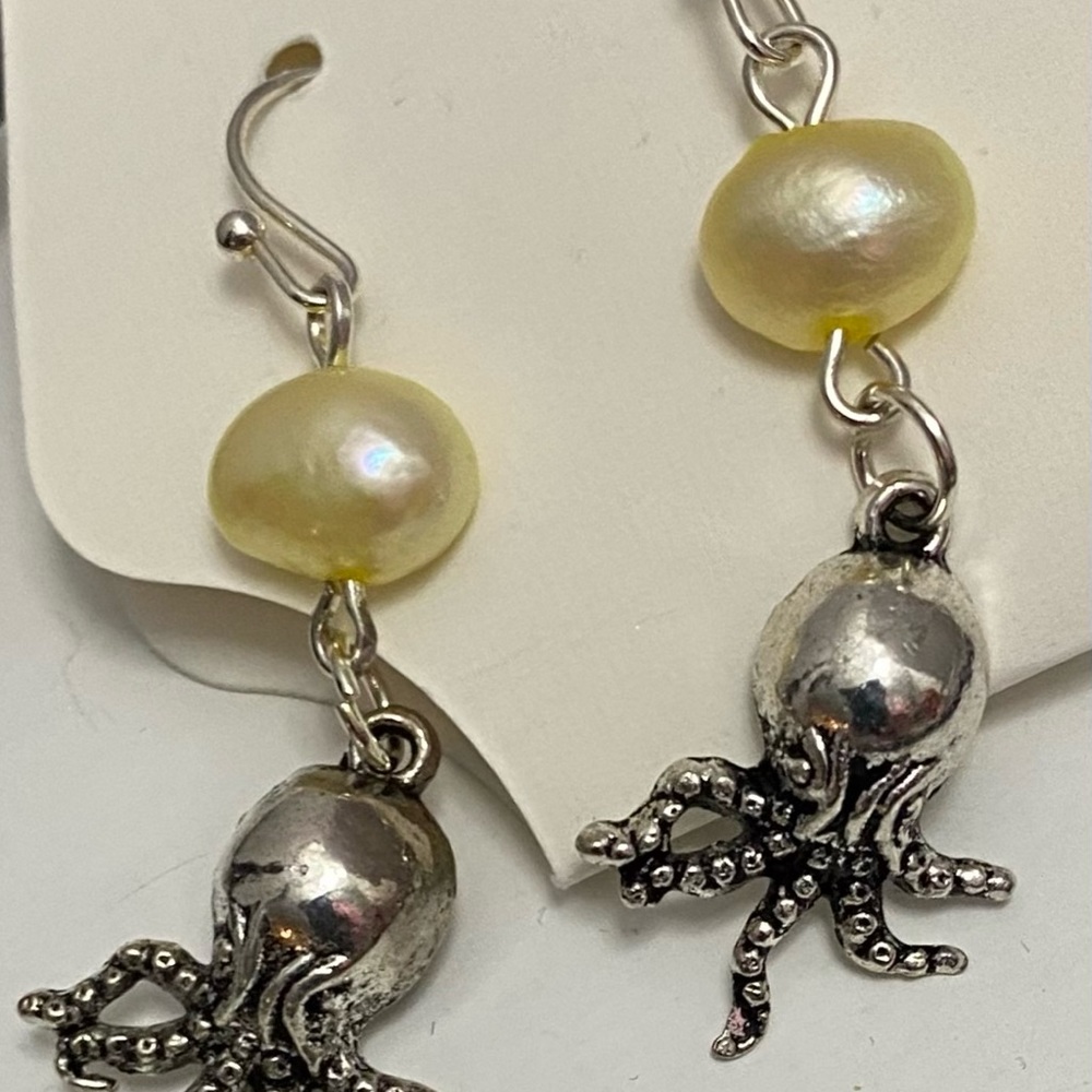 NEW Trendy Octopus earrings
